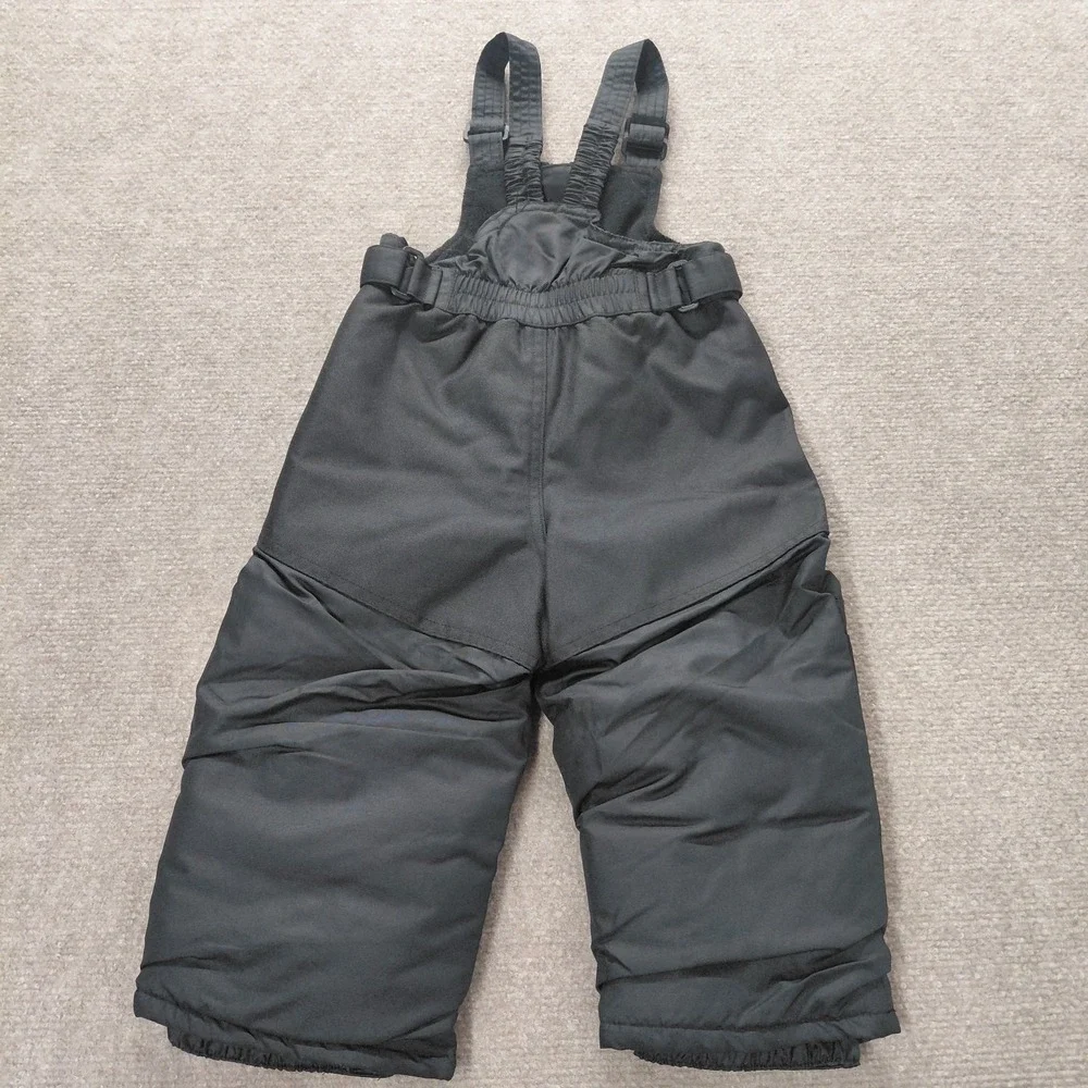 Baby Toddler Black Snow Bib Pants- Cat & Jack Size 18 Month Boy Girl